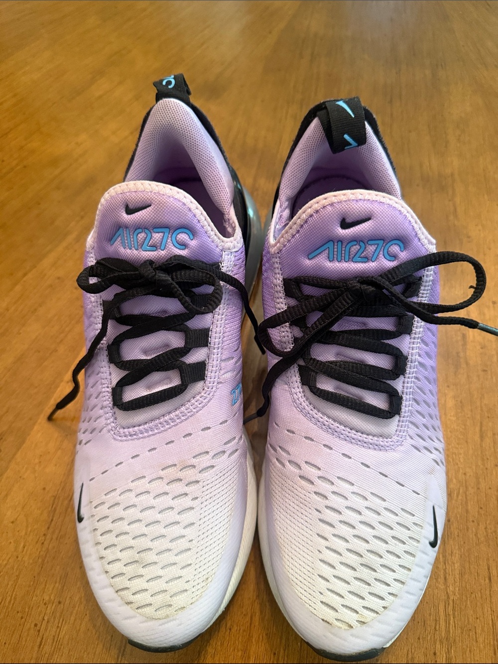 Nike Lavender and Black Air Max Style Trainers